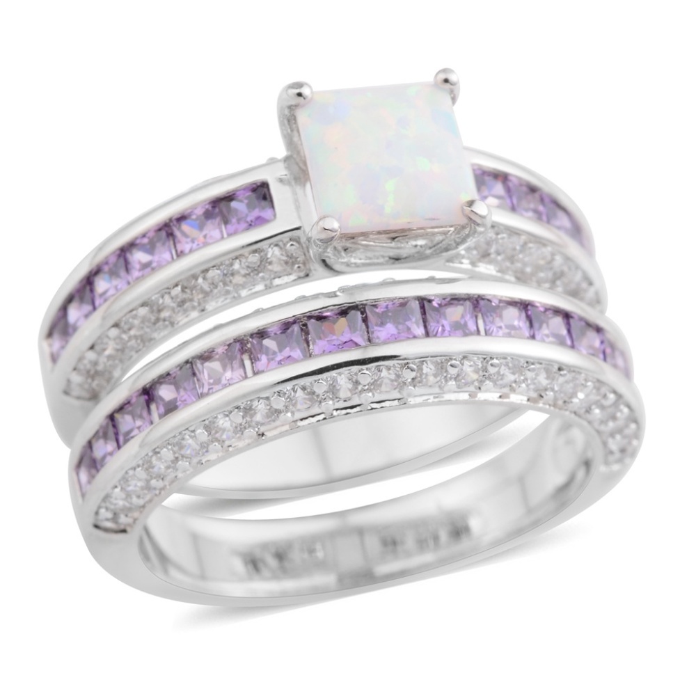 Simulated Purple Diamond, Simulated Diamond, Lab